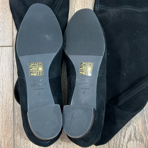 Stuart Weitzman Genna 25 Over The Knee Suede Boots Size 5 Made In Spain - Picture 6 of 12